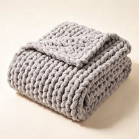 Weighted Knitted Blanket